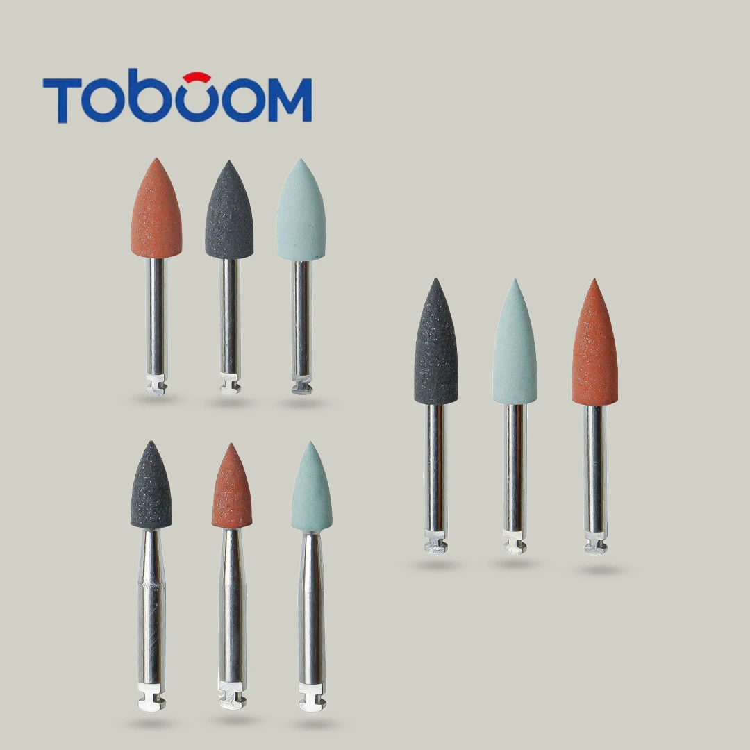 مولت سیلیکونی آمالگام انواع مدل شعله شمعی – Silicon Amalgam Polisher Flame Types