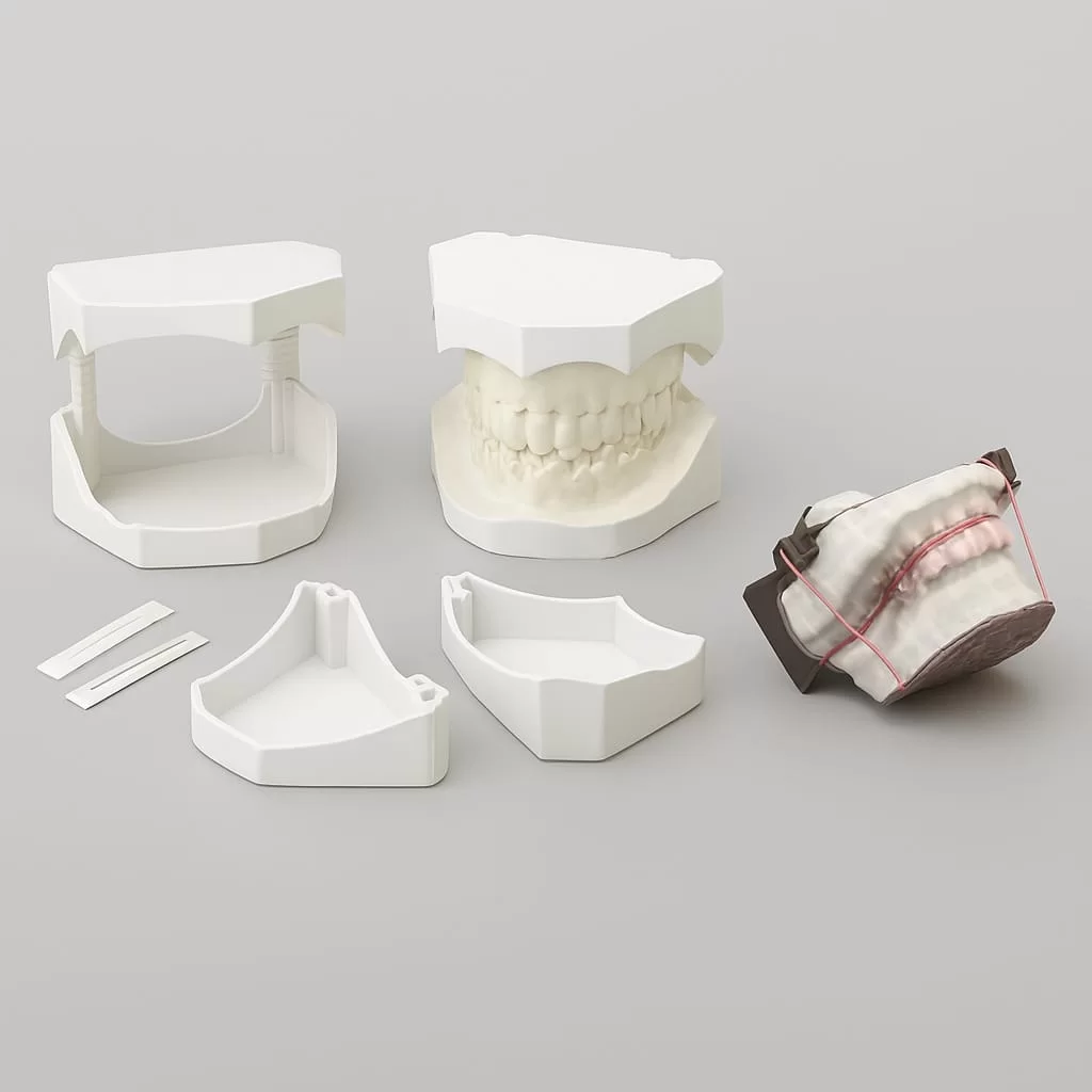 کست گچ سفید تکسان