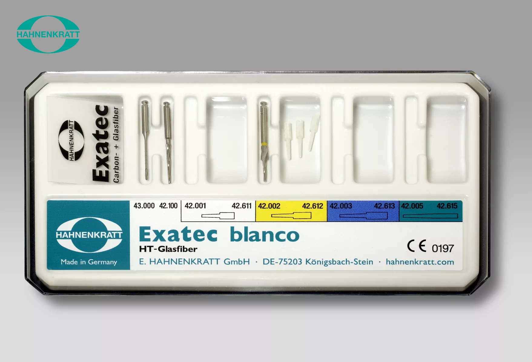 ست کامل فایبرپست اگزاتک-Exatec Blanco