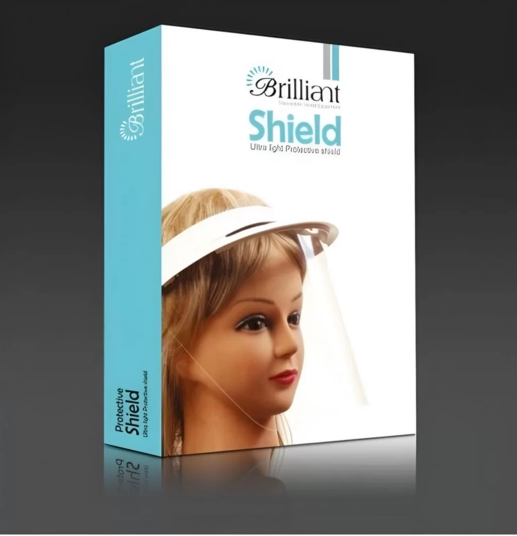 شیلد محافظ صورت کلاهی