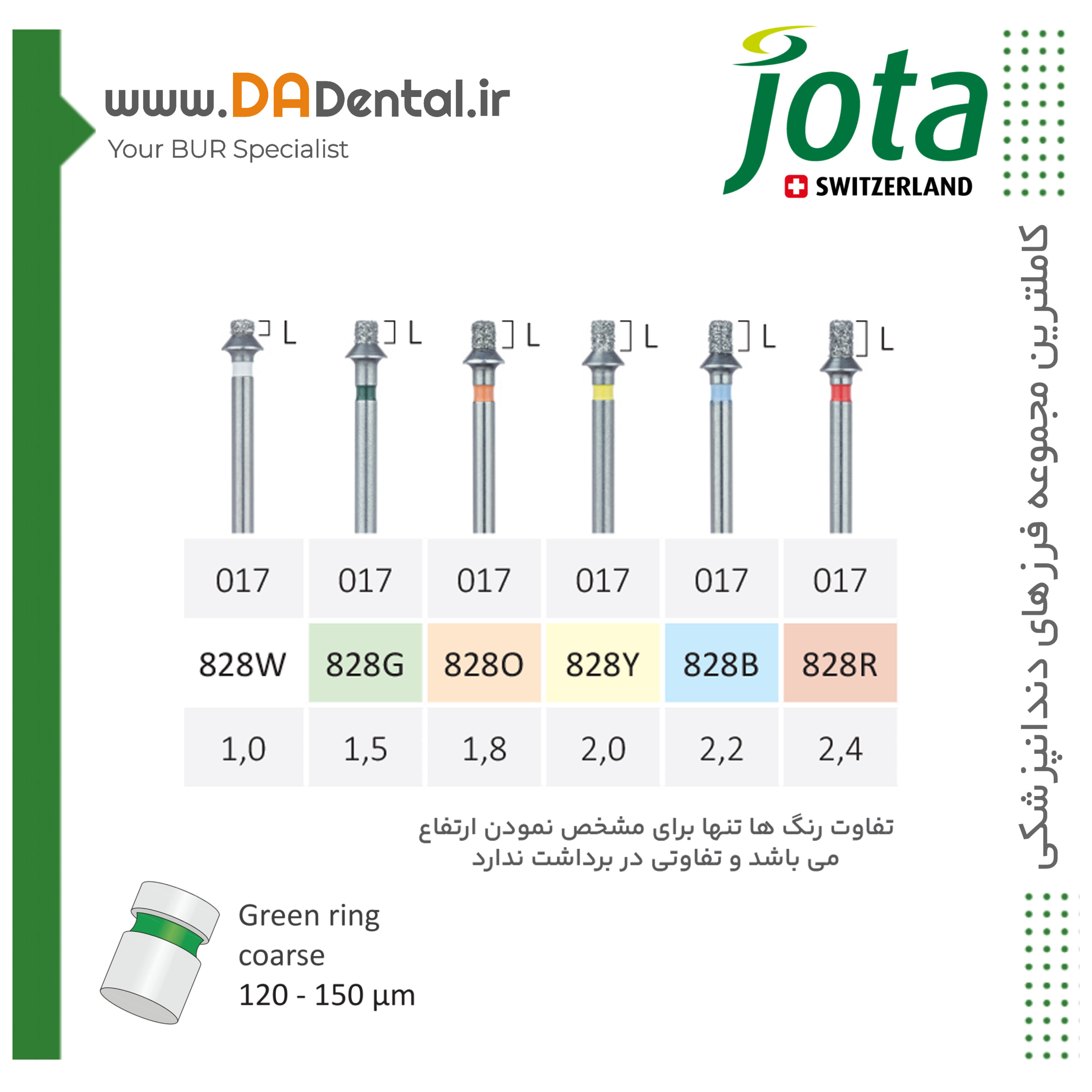 فرز دپس مارکر Depth Marker الماسی جوتا JOTA کد 828