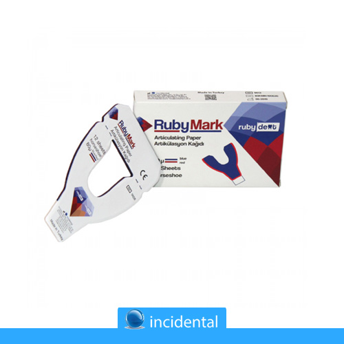 کاغذ کاربن نعل اسبی (آبی/قرمز) 80 میکرون